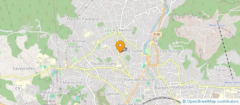 localisation de l'entreprise SYND COPROPRIETE SAMPOLO à TOULON
