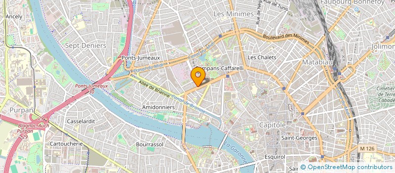 localisation de l'entreprise SYND COPROPRIETE SEBASTOPOL à TOULOUSE