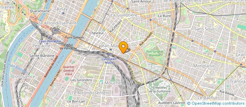 localisation de l'entreprise SYND COPROPRIETE SQUARE JEAN MACE  LYON