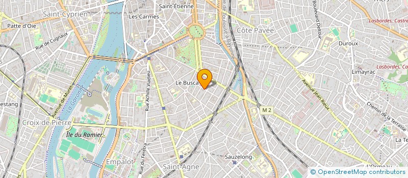 localisation de l'entreprise SYND COPROPRIETE STE PHILOMENE à TOULOUSE