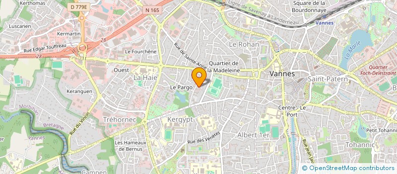 localisation de l'entreprise SYND COPROPRIETE TENNO D à VANNES