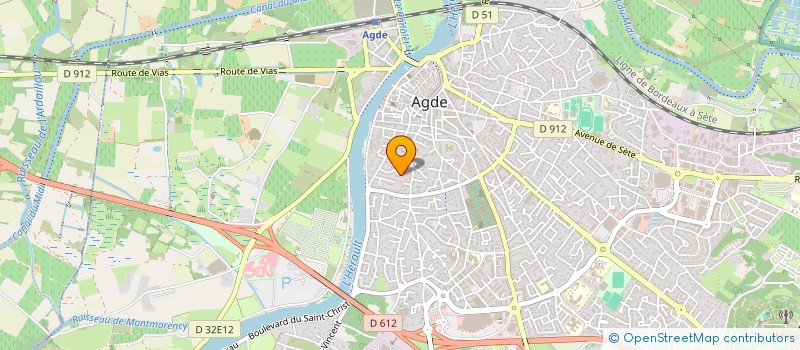 localisation de l'entreprise SYND COPROPRIETE TERRASSES PARC  AGDE