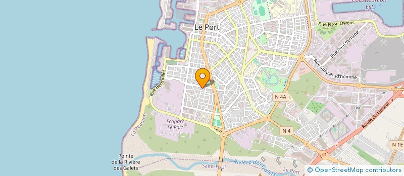 localisation de l'entreprise SYND COPROPRIETE TITAN UN  LE PORT