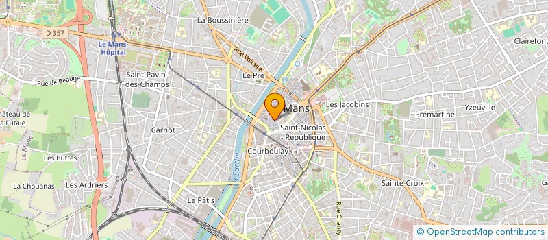 localisation de l'entreprise SYND COPROPRIETE TRUIE QUI FILE  LE MANS