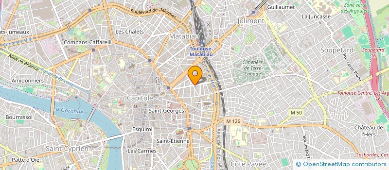 localisation de l'entreprise SYND COPROPRIETECENTRAL PARKING à TOULOUSE