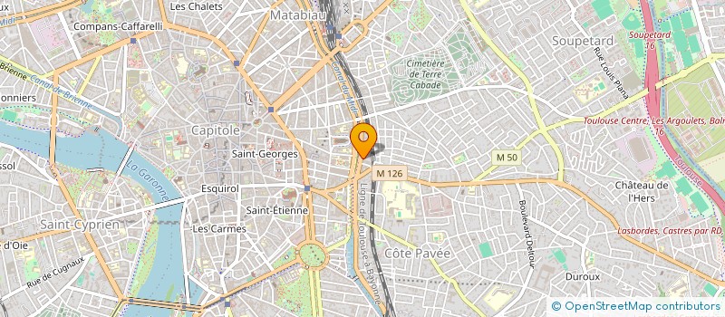 localisation de l'entreprise SYND COPROPRIETERESID LE PALAIS ROSE à TOULOUSE