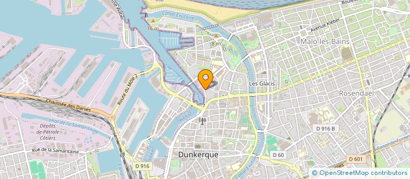 localisation de l'entreprise SYND COPROPRIETES DU 32 Q DES HOLLANDAIS à DUNKERQUE