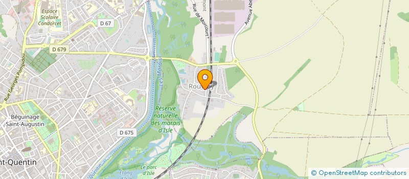 localisation de l'entreprise SYND COPROPRIETES RESIDENCE BOSQUET  ROUVROY