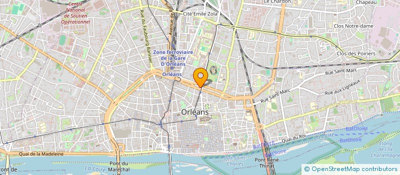 localisation de l'entreprise SYND COPROPRITAIRE DU CASTEL A MARTIN à ORLEANS