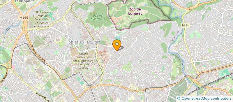 localisation de l'entreprise SYND COPROPRITE DEBUSSY à MONTPELLIER