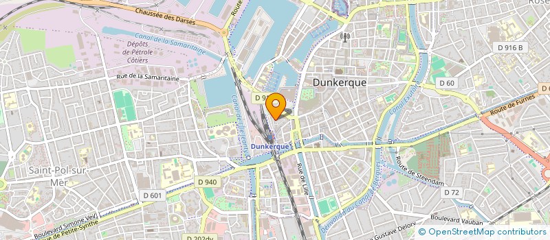 localisation de l'entreprise SYND COPROPROPRIETE IMM COUR COMMUNE 24 à DUNKERQUE