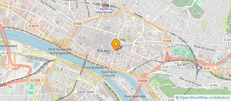 localisation de l'entreprise SYND COPRPOPRIETE 43 RUE DE REPUBLIQUE à ROUEN