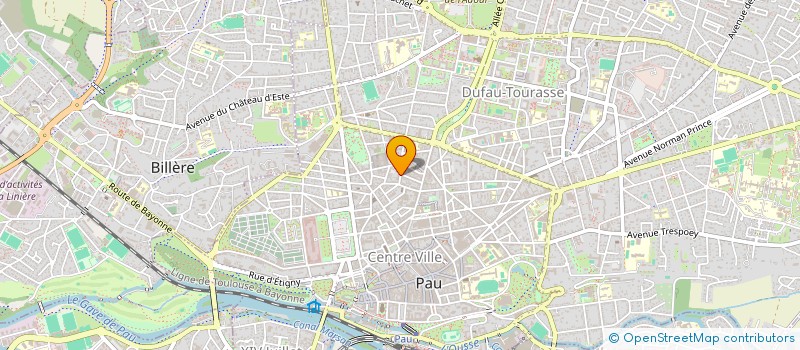 localisation de l'entreprise SYND CORPOPRIETAIRES RES DE LAUSSAT à PAU