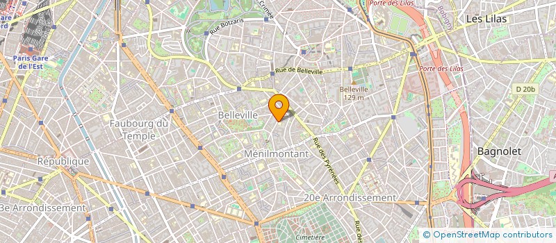 localisation de l'entreprise SYND CORPRO DU 44 RUE DE LA MARE  PARIS