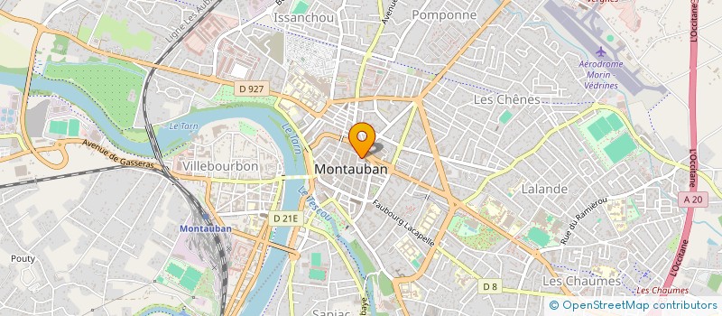 localisation de l'entreprise SYND CPROPRIETE RESIDENCE SAINT LOUIS  MONTAUBAN