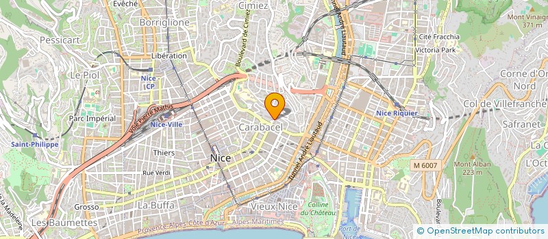 localisation de l'entreprise SYND CTIM CASTEL                   BLOC  NICE