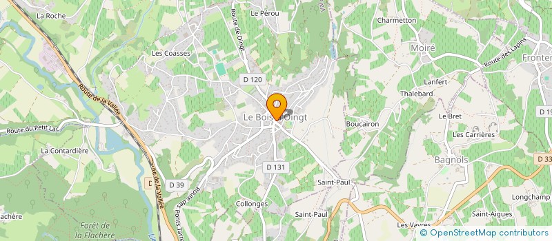 localisation de l'entreprise SYND D'ASSAINISSEMENT VAL D'AZERGUES à SAINT-VERAND