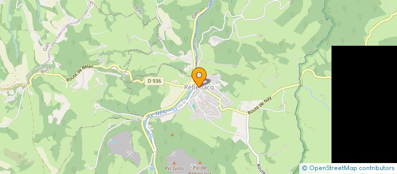 localisation de l'entreprise SYND D'EAU DE LA VALLEE D'OSSAU à IZESTE