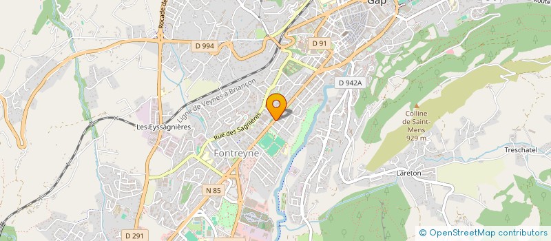 localisation de l'entreprise SYND D ESTIVAGE GAP VEYNES à GAP