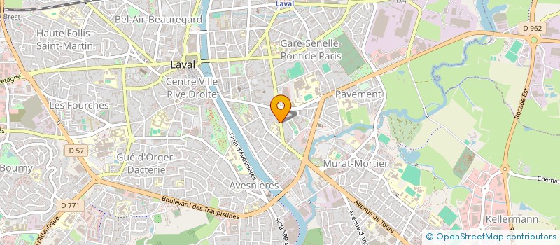 localisation de l'entreprise SYND DE CO-PPROPRIETAIRES à LAVAL