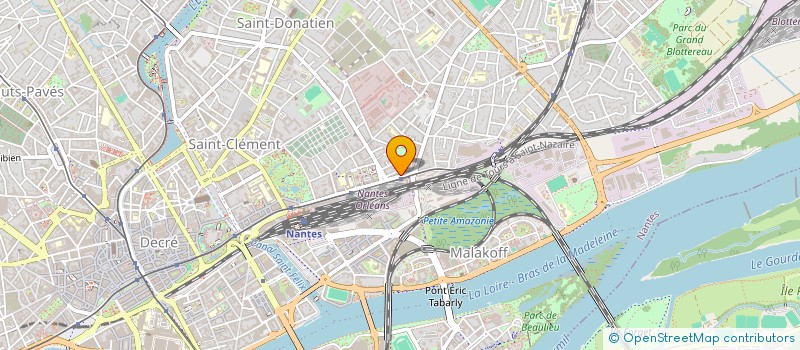 localisation de l'entreprise SYND DE CO PROPRIETAIRES à NANTES
