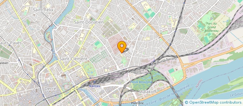 localisation de l'entreprise SYND DE CO PROPRIETAIRES à NANTES
