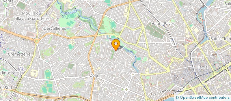 localisation de l'entreprise SYND DE CO PROPRIETAIRES à NANTES
