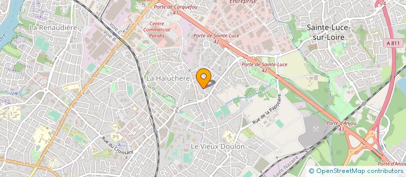 localisation de l'entreprise SYND DE CO PROPRIETAIRES à NANTES