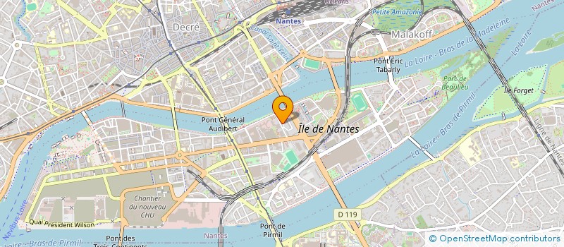 localisation de l'entreprise SYND DE CO PROPRIETAIRES à NANTES