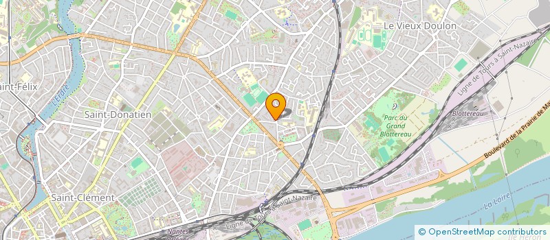 localisation de l'entreprise SYND DE CO PROPRIETAIRES à NANTES