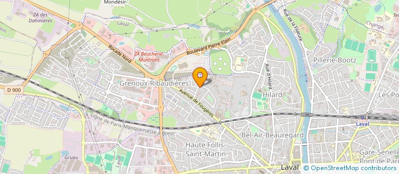 localisation de l'entreprise SYND DE CO PROPRIETAIRES à LAVAL