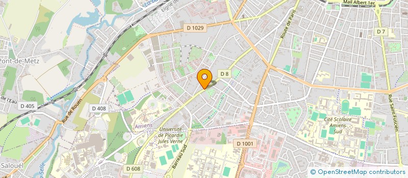 localisation de l'entreprise SYND DE CO PROPRIETAIRES DU DISCOBELE  AMIENS