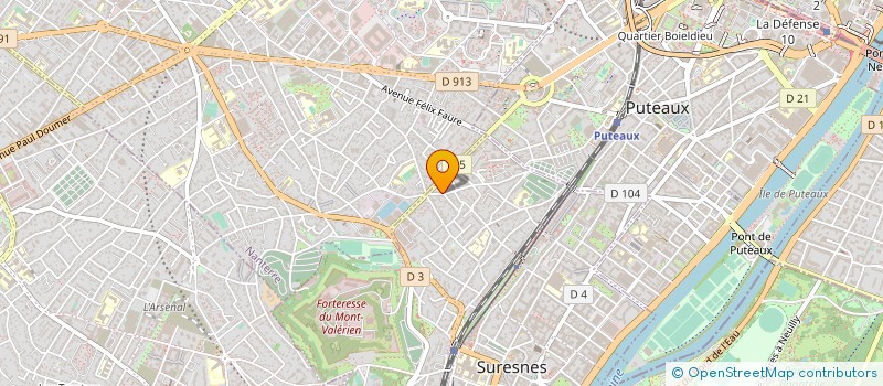 localisation de l'entreprise SYND DE COPR 13 RUE DES CHENES à SURESNES