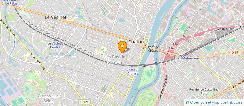 localisation de l'entreprise SYND DE COPR 2 BIS RUE DES ECOLES 78400 CHATOU  CHATOU