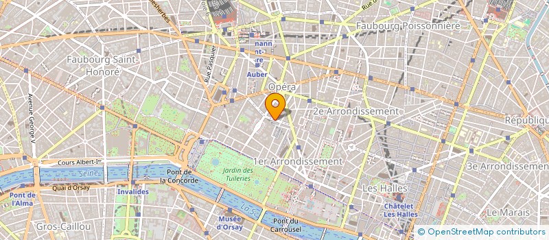 localisation de l'entreprise SYND DE COPR 25 27 RUE DANIELLE CASANOVA 75001 PARIS  PARIS