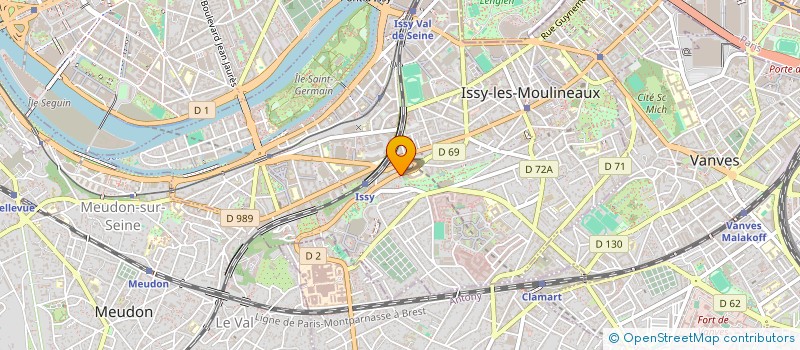 localisation de l'entreprise SYND DE COPR 3 BD RODIN 92 130 ISSY LES MOULINEAUX à ISSY-LES-MOULINEAUX