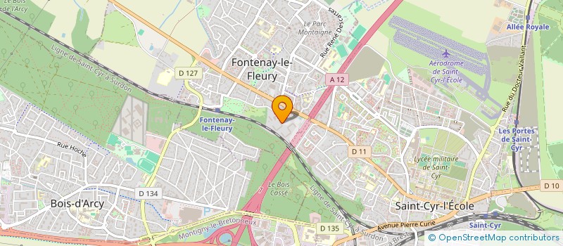 localisation de l'entreprise SYND DE COPR DE LA RESIDENCE DU PARC ST CYR 4 RUE WOLFGANG AMADEUS MOZART 78330 FONTENAY FLEURY à FONTENAY-LE-FLEURY