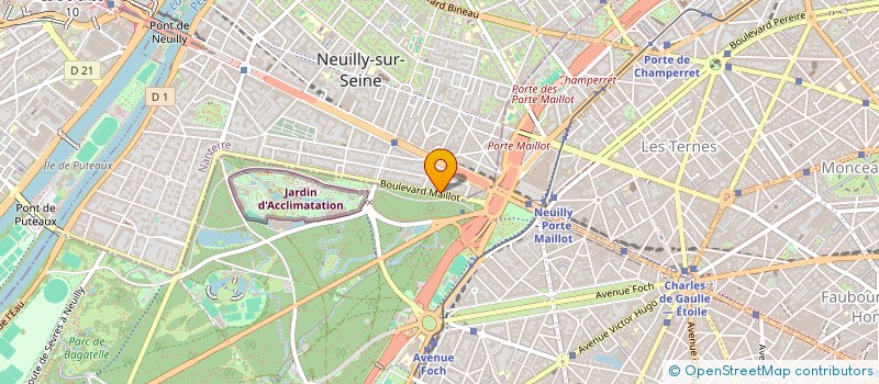 localisation de l'entreprise SYND DE COPR DU 28 BD MAILLOT 92200 NEUILLY SUR SEINE à NEUILLY-SUR-SEINE