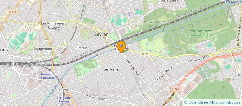 localisation de l'entreprise SYND DE COPRO 12 AVE DE LIVRY à SEVRAN