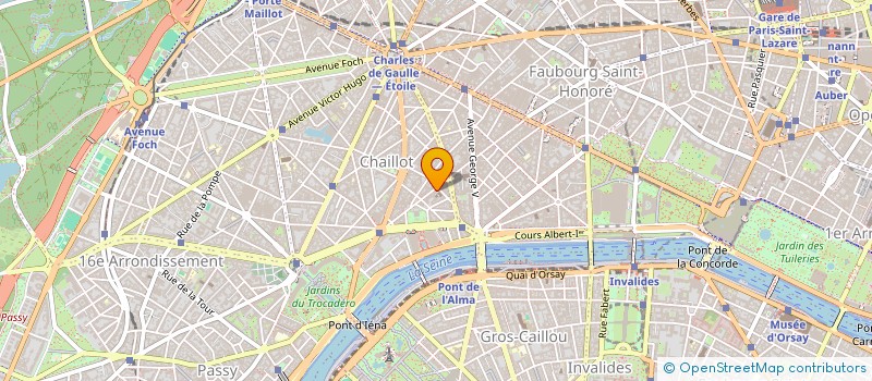 localisation de l'entreprise SYND DE COPRO 22 AVENUE FOCH 75016 PARIS  PARIS