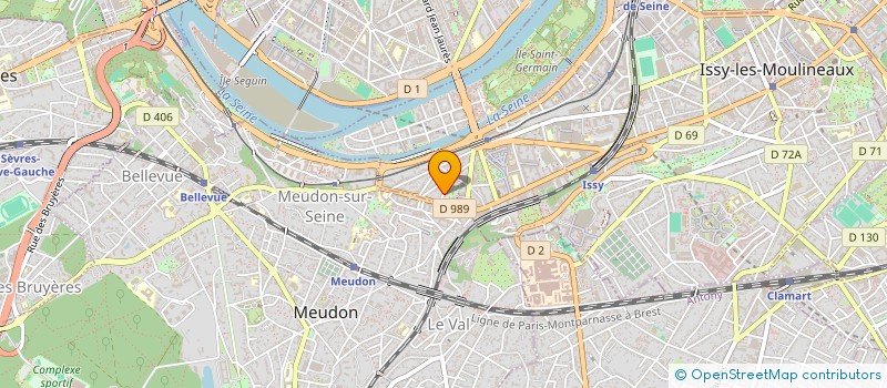 localisation de l'entreprise SYND DE COPRO à ISSY-LES-MOULINEAUX