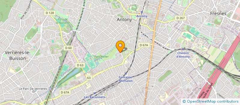 localisation de l'entreprise SYND DE COPRO à ANTONY