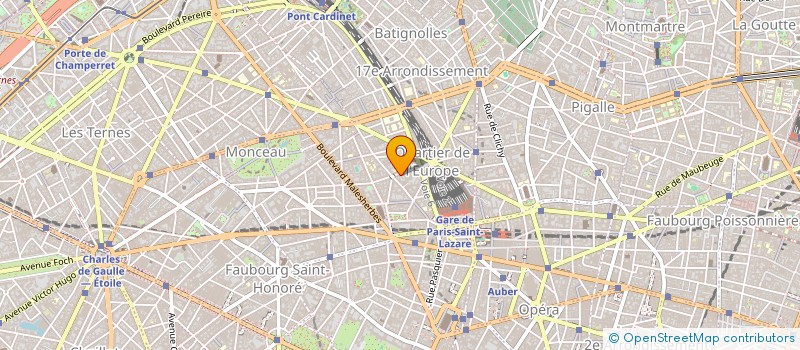 localisation de l'entreprise SYND DE COPRO DU 11 RUE DE MADRID  PARIS