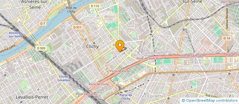 localisation de l'entreprise SYND DE COPRO DU 16 RUE D ALSACE à CLICHY
