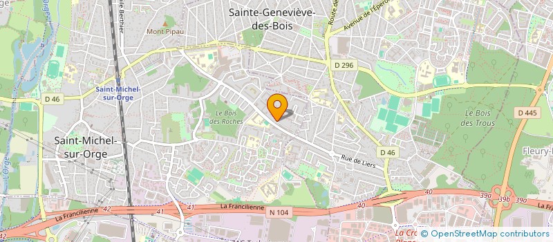 localisation de l'entreprise SYND DE COPRO DU 2-14 RUE MESSAGER à SAINT-MICHEL-SUR-ORGE