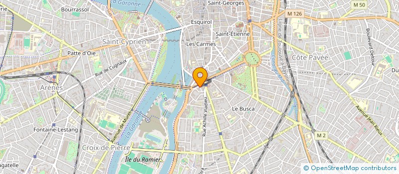 localisation de l'entreprise SYND DE COPRO DU 2&2B ALLEE PAUL FEUGA à TOULOUSE