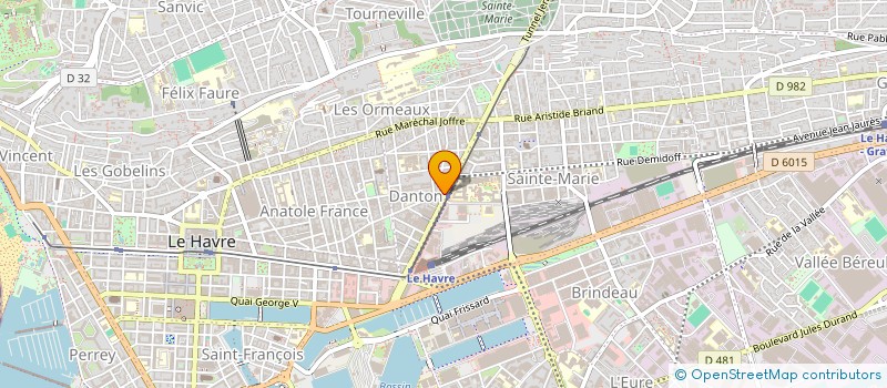 localisation de l'entreprise SYND DE COPRO DU 25 CRS REPUBLIQUE à LE HAVRE