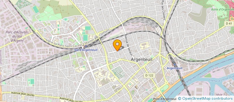 localisation de l'entreprise SYND DE COPRO DU 29 RUE MARTINET 95100 ARGENTEUIL  ARGENTEUIL