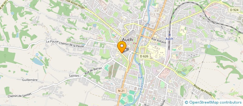 localisation de l'entreprise SYND DE COPRO IMMEUBLE RUE DE METZ  AUCH