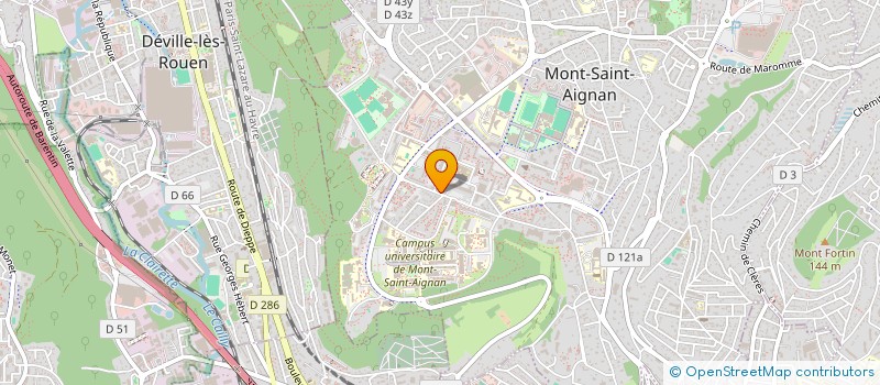 localisation de l'entreprise SYND DE COPRO LE COLBERT  MONT-SAINT-AIGNAN